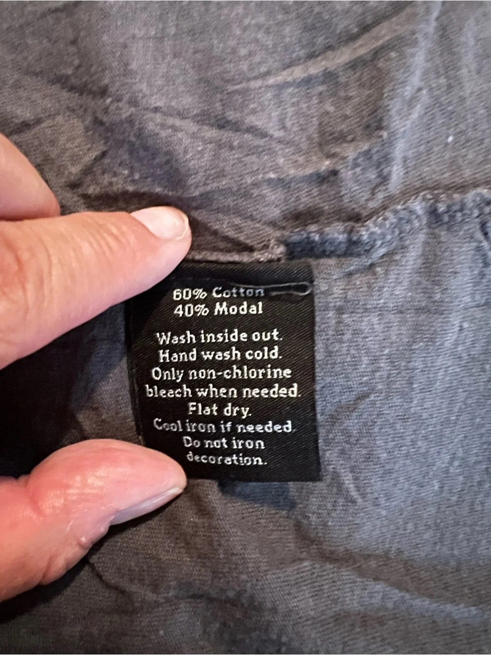 Rock And Republic Gray Short Sleeve T-Shirt Flag Shirt size large - Picture 5 of 5